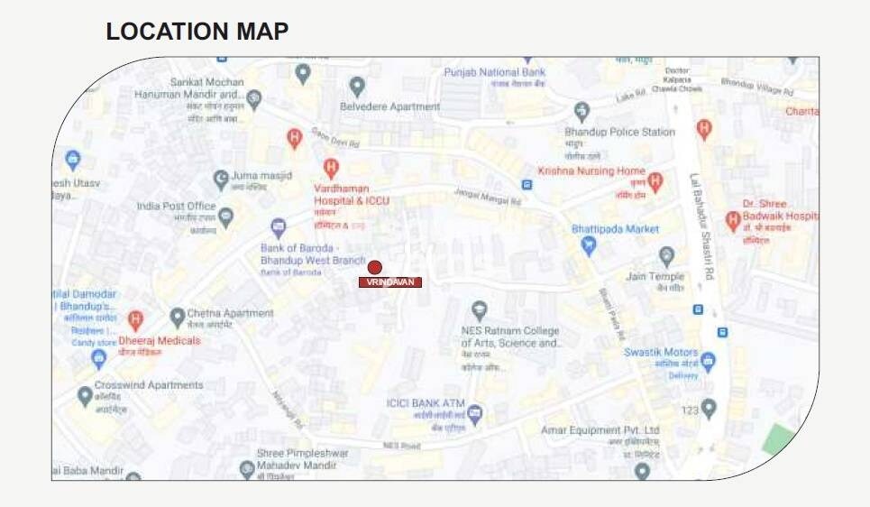 Shree Swami Vrindavan SRA CHS Location Image