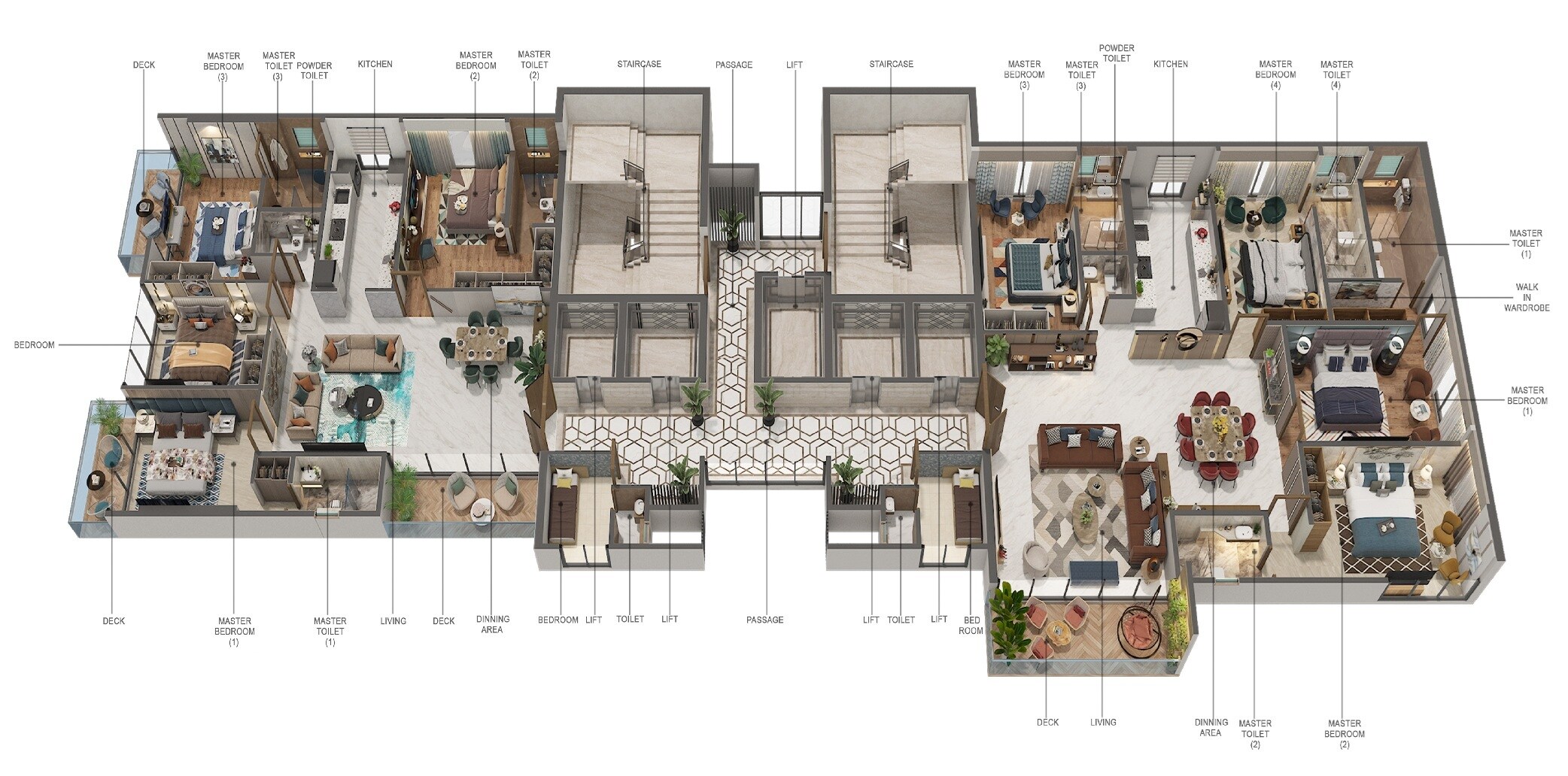 Shree Vrindavan Floor Plans