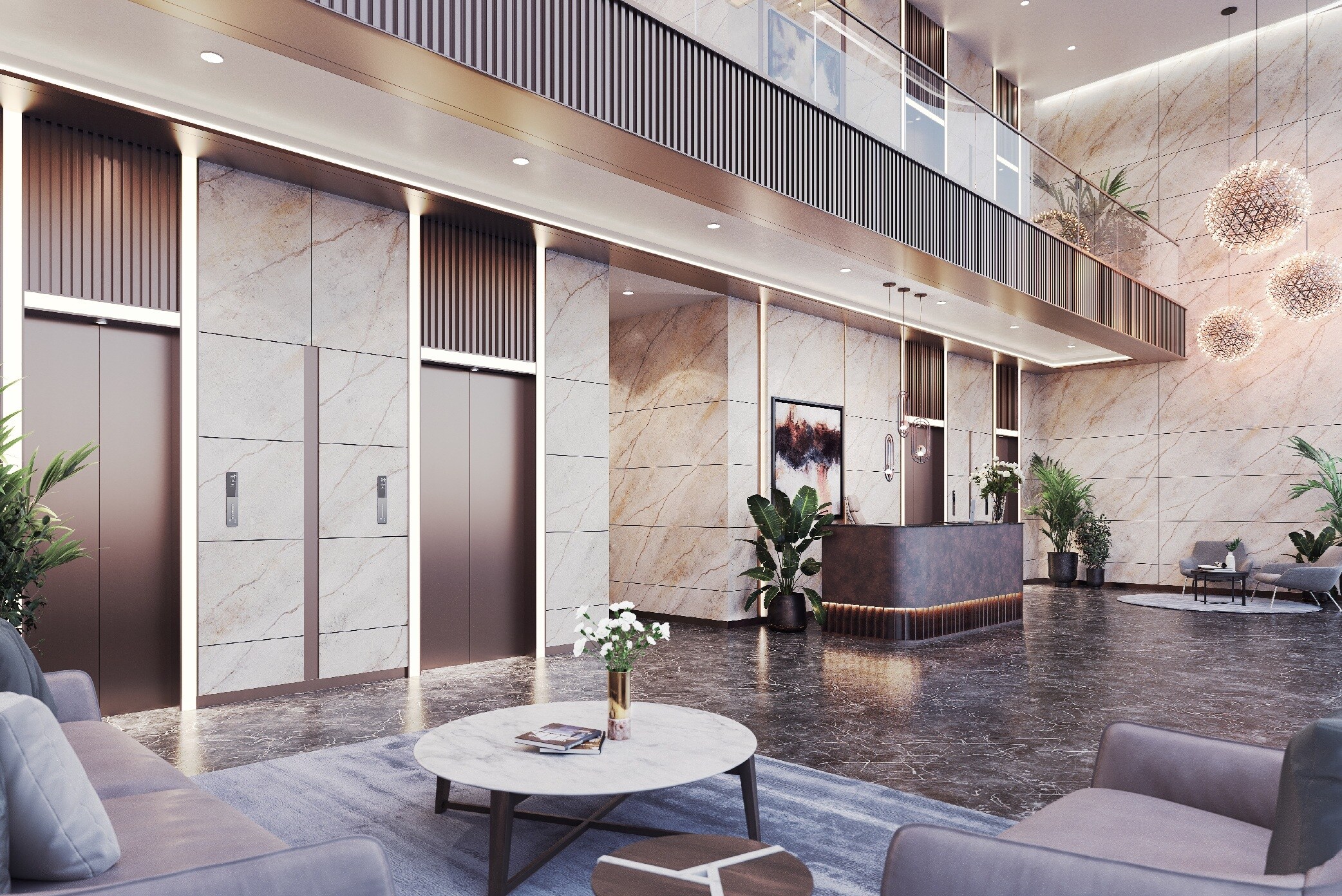 Shree Vrindavan Lift Lobby Image