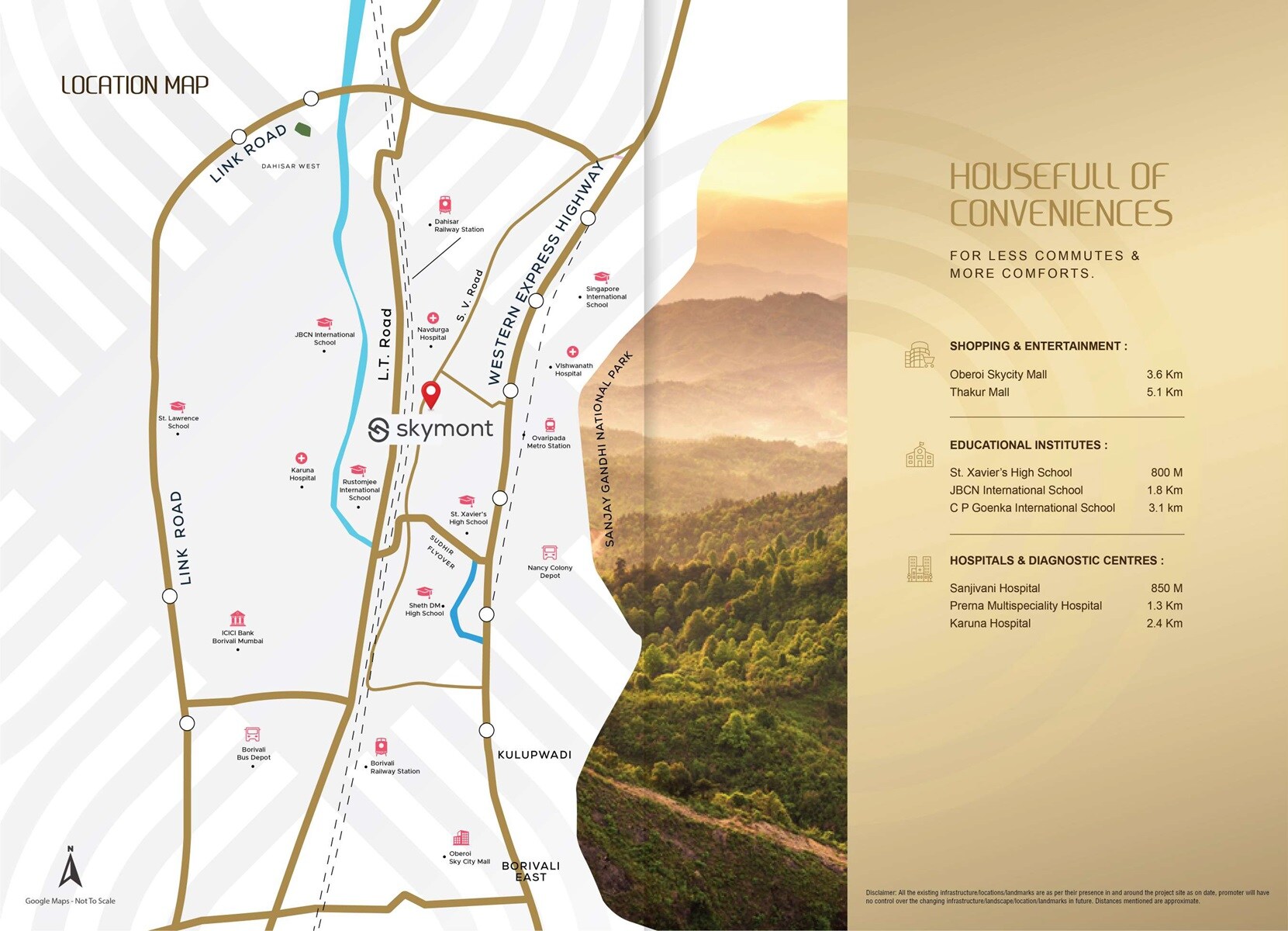 Shreejee Skymont Siddhi Location Image