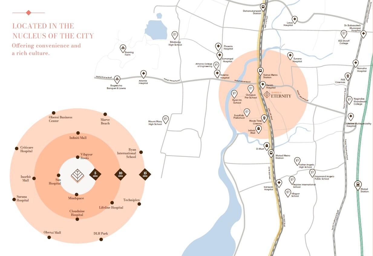 Shreeji Eternity Location Image