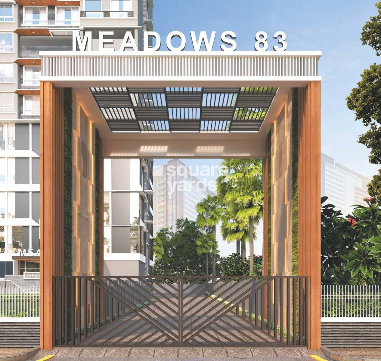 Shreeji Meadows 83 Entrance View