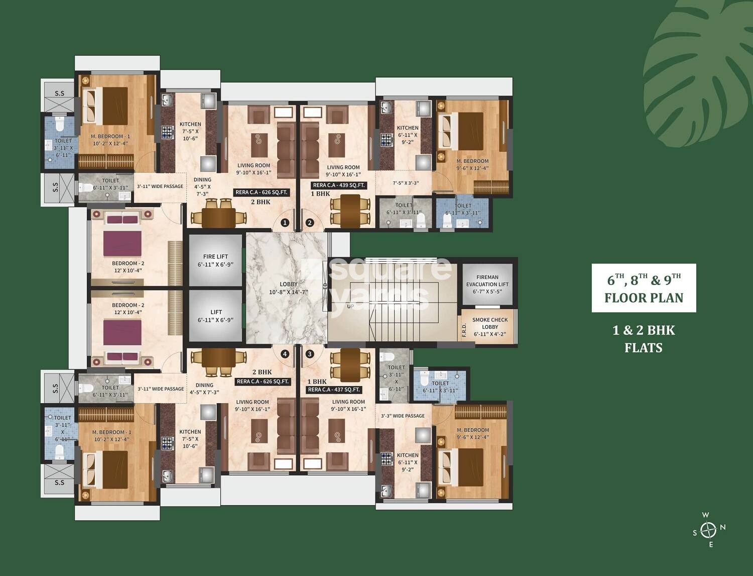 Shreeji Meadows 83 Floor Plans 1