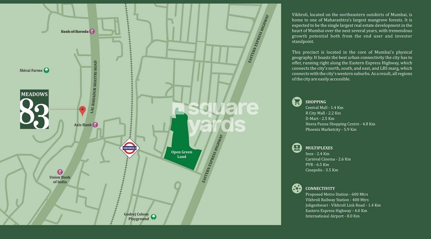 Shreeji Meadows 83 Location Image