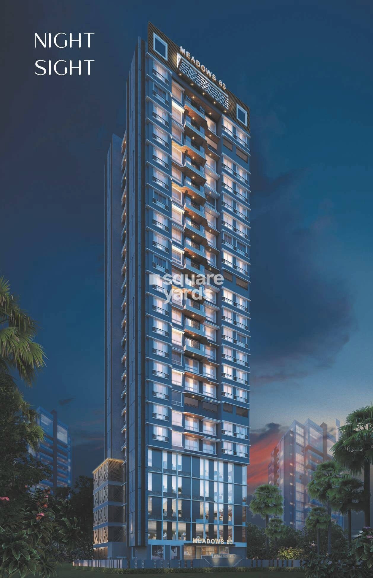 Shreeji Meadows 83 Tower View