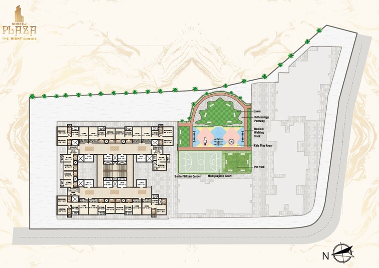 Shreeji Plaza Master Plan Image