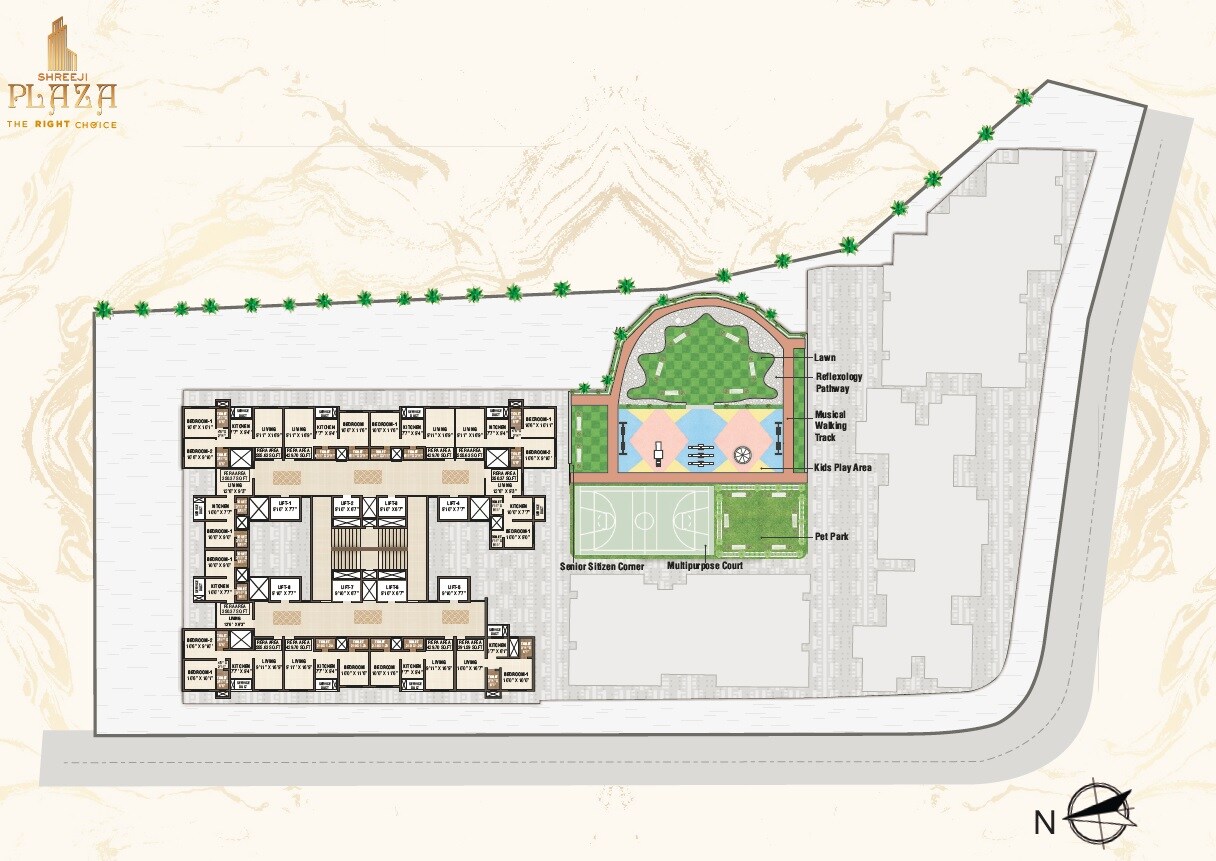 Shreeji Plaza Master Plan Image