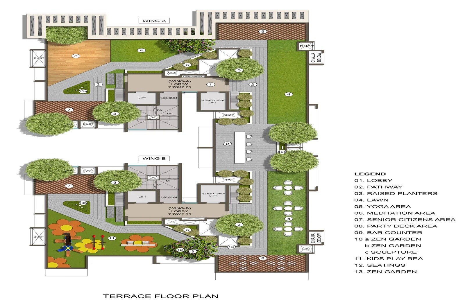 Shreeji Skyrise Floor Plans