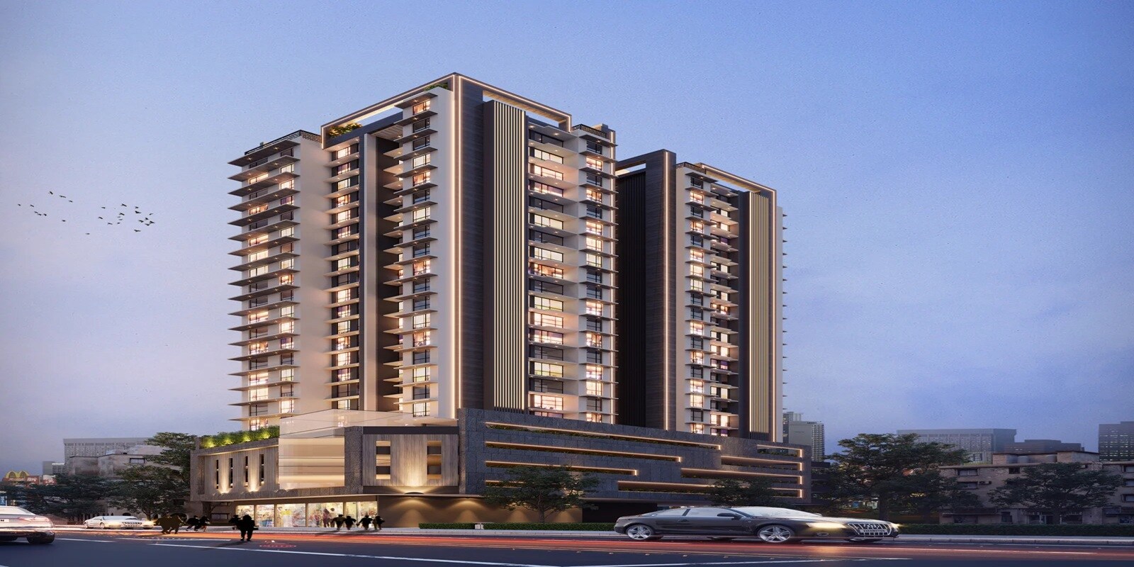 Shreeji Skyrise residential project in Bhandup West