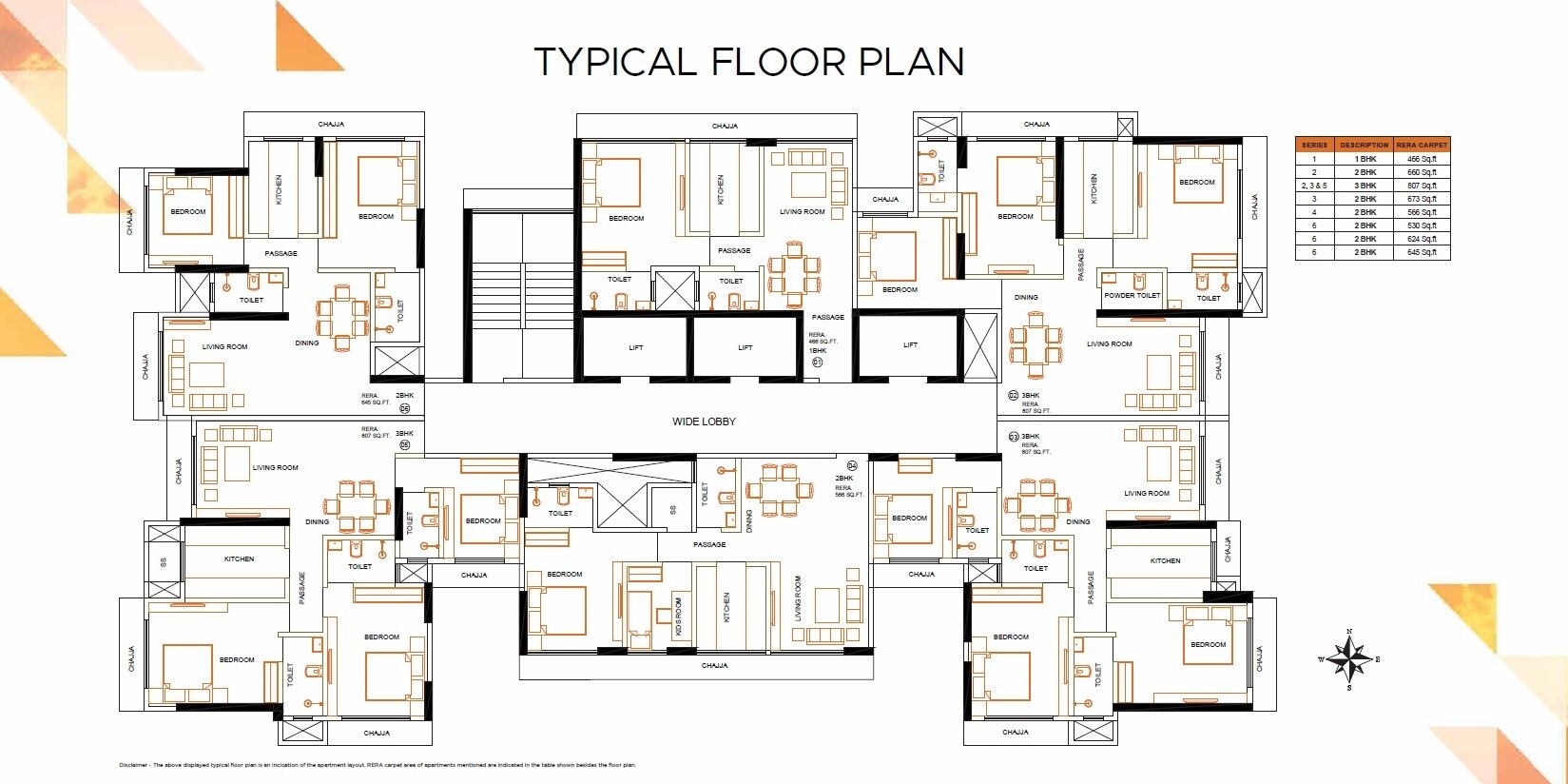 Shreeji Solitaire Kandivali Floor Plans