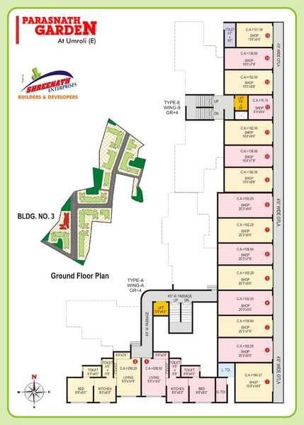 Shreenath Parasnath Garden Master Plan Image