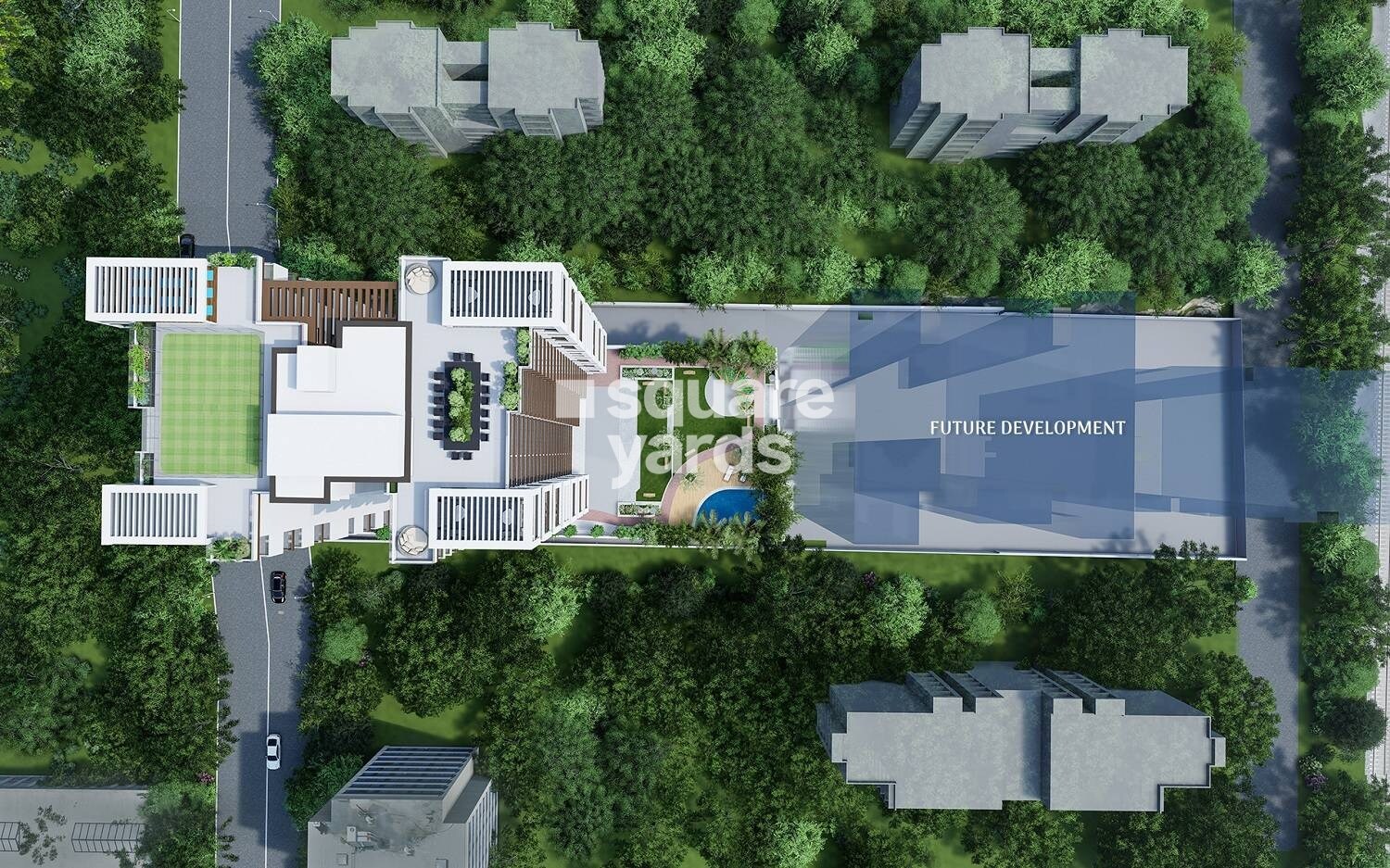 Shreenathji Celestial Heights Tower View 1