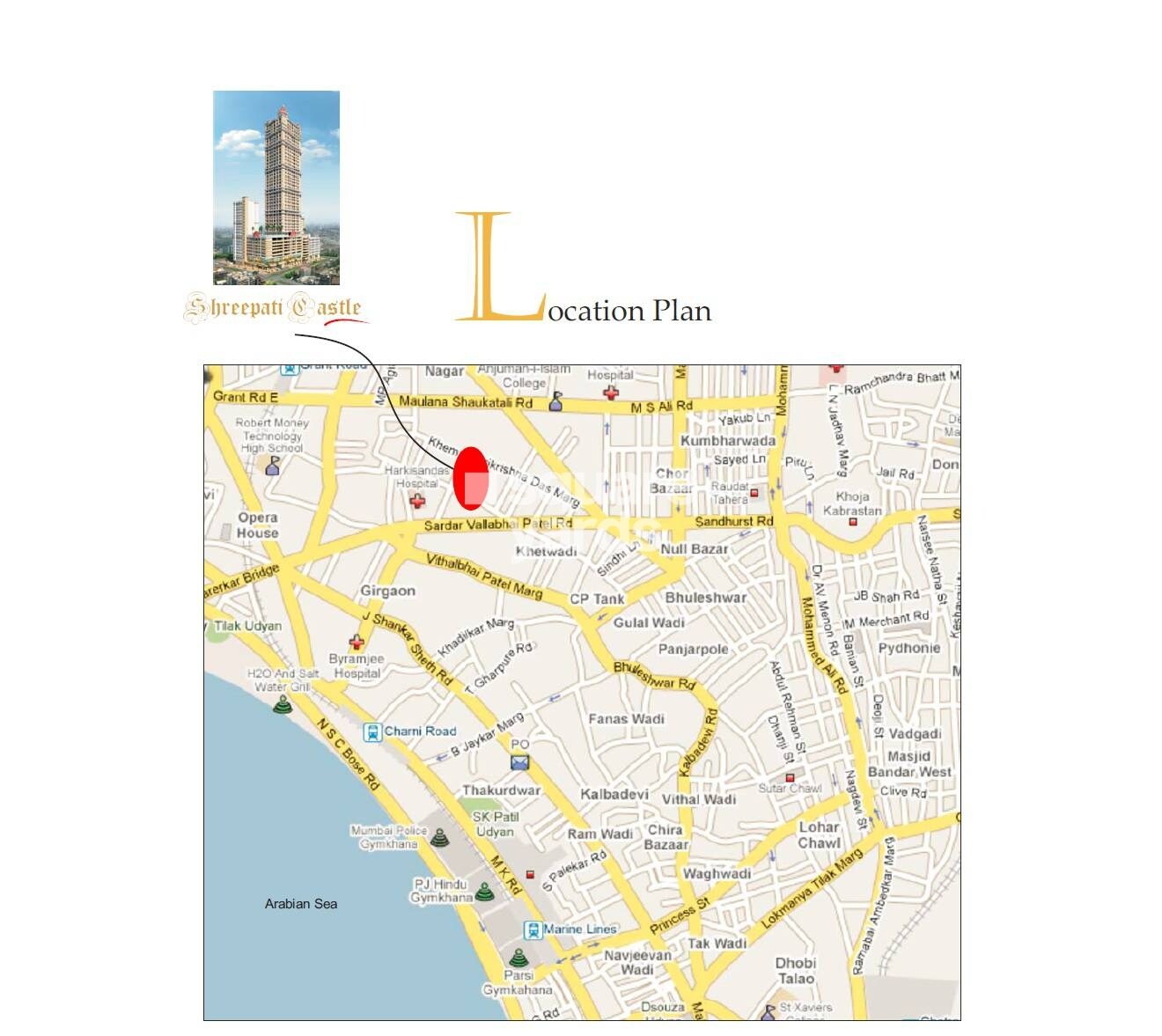 Shreepati Group Castle Location Image