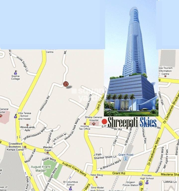 Shreepati Skies Location Image