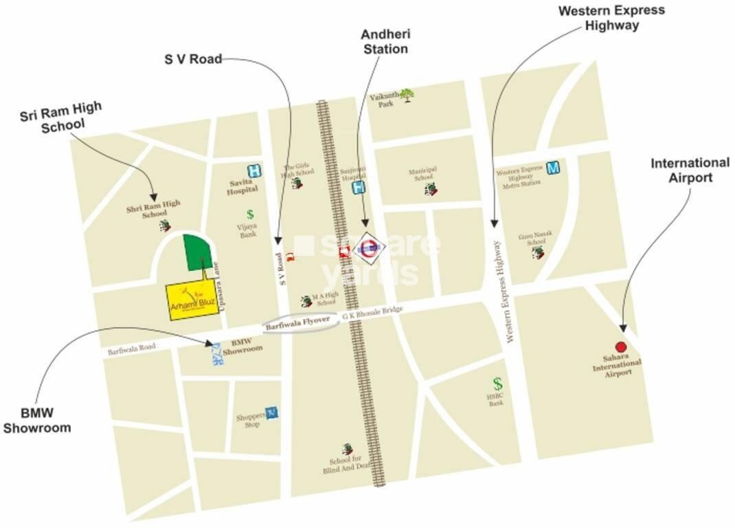 Shri Arham Bluz Location Image