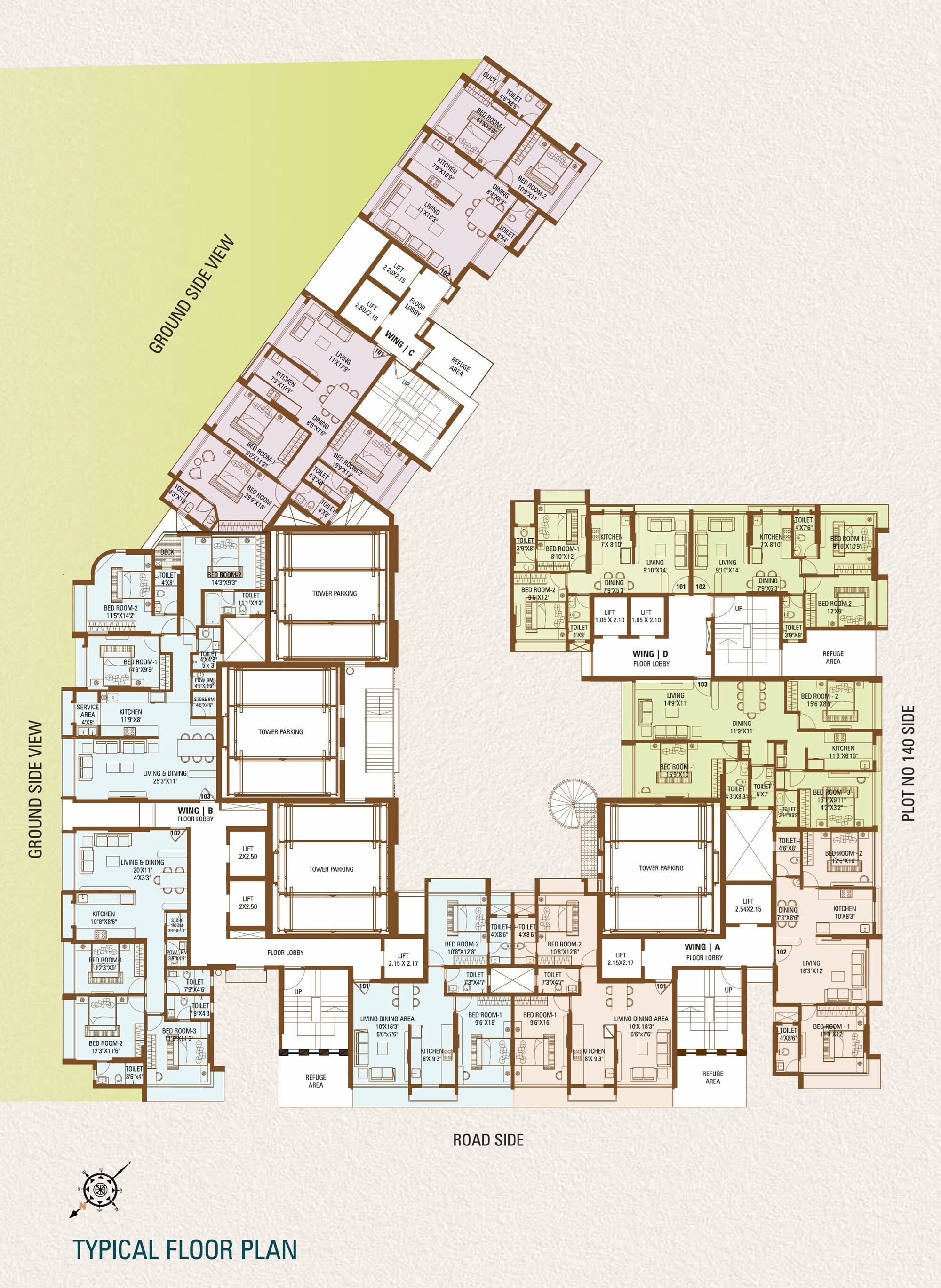 Shri Ganesh Royal Altezza Floor Plans 2