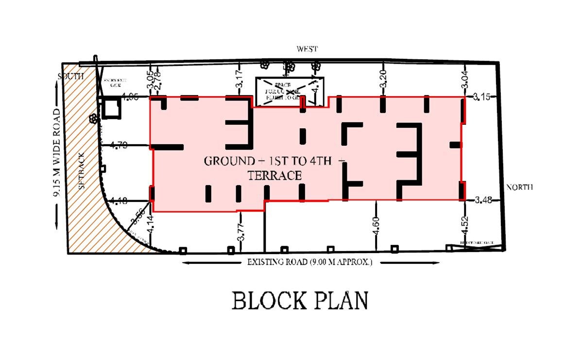 Shri-Shankarpuri_a drawing of a clock on a wall