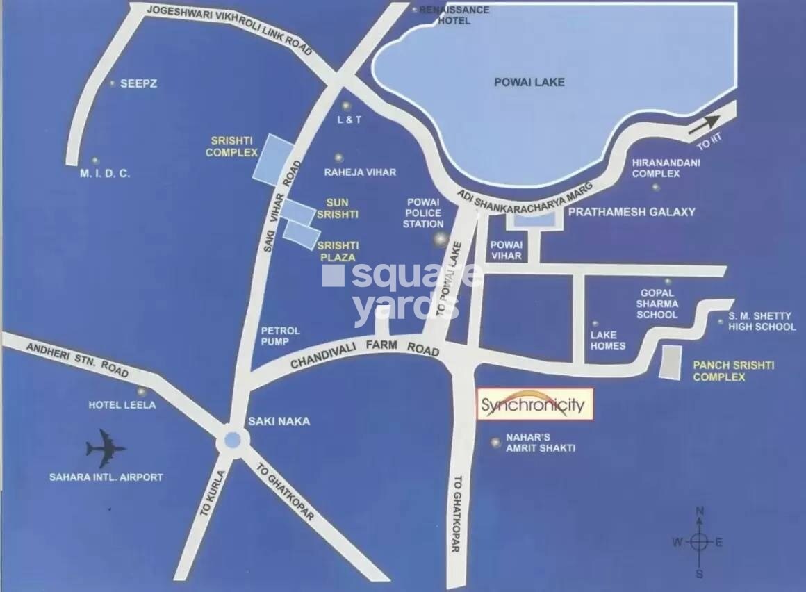 Shrishti Synchronicity Location Image