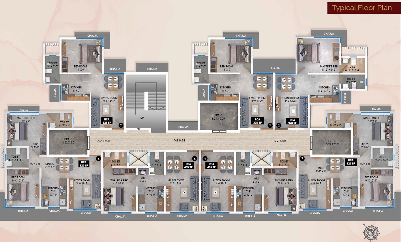 Shubhamkaroti Aarambh Floor Plans