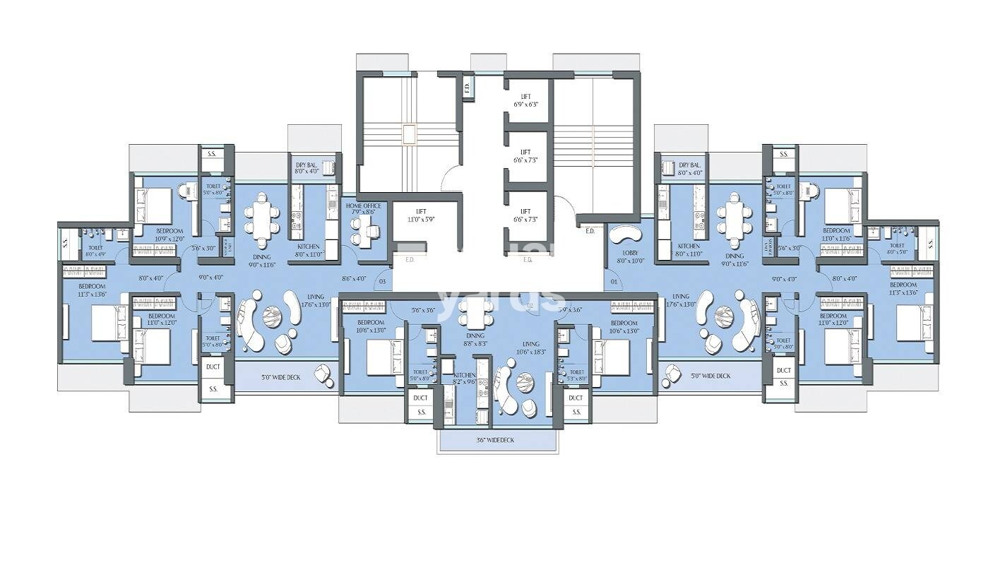 Siddharth Windcrest Floor Plans