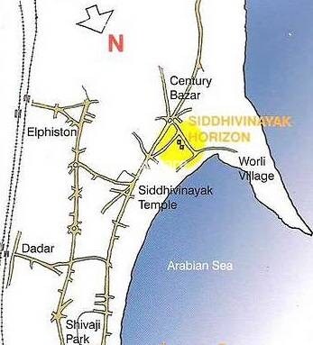 Sidhivinayak Horizon Location Image