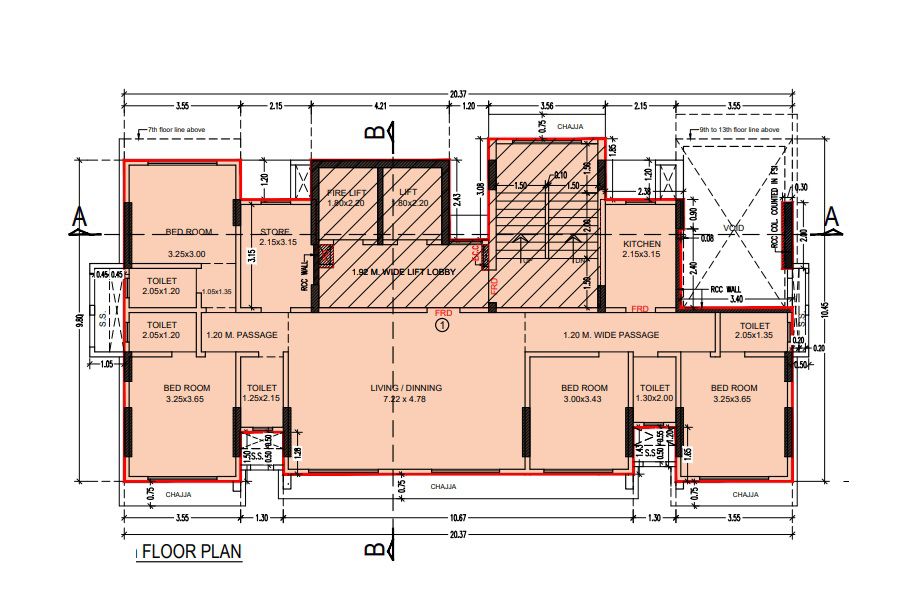 Sidhivinayak Kranti Heights Floor Plans