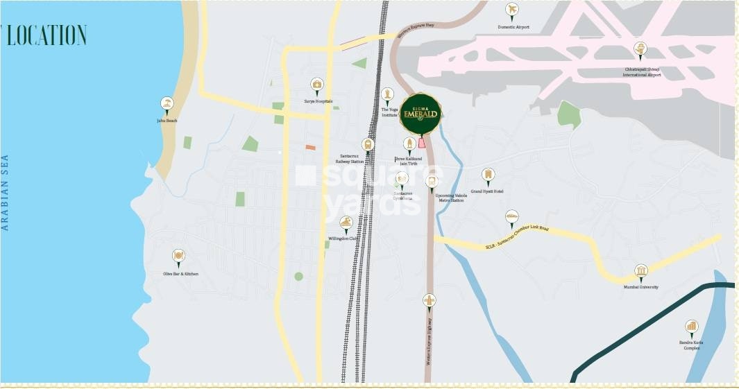 Sigma Emerald Location Image