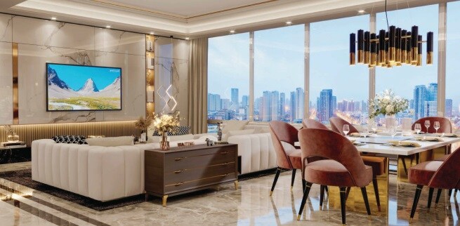 Silver 33 West Apartment Interiors 1