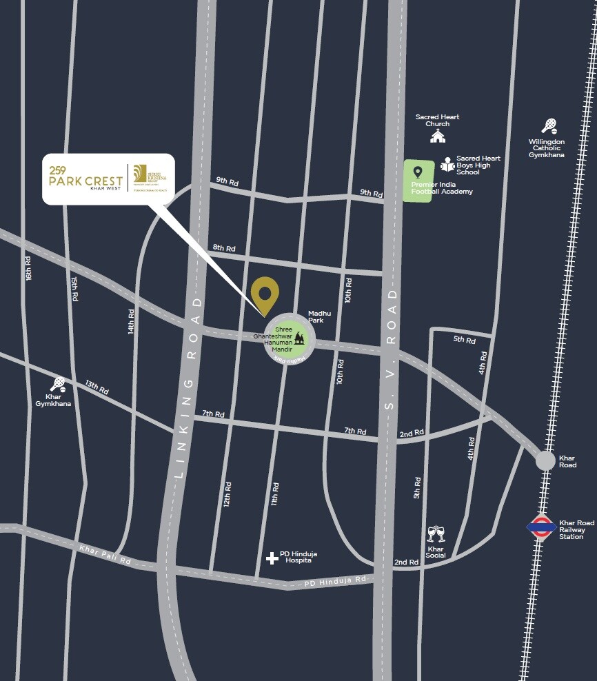 SKG 259 Park Crest Location Image