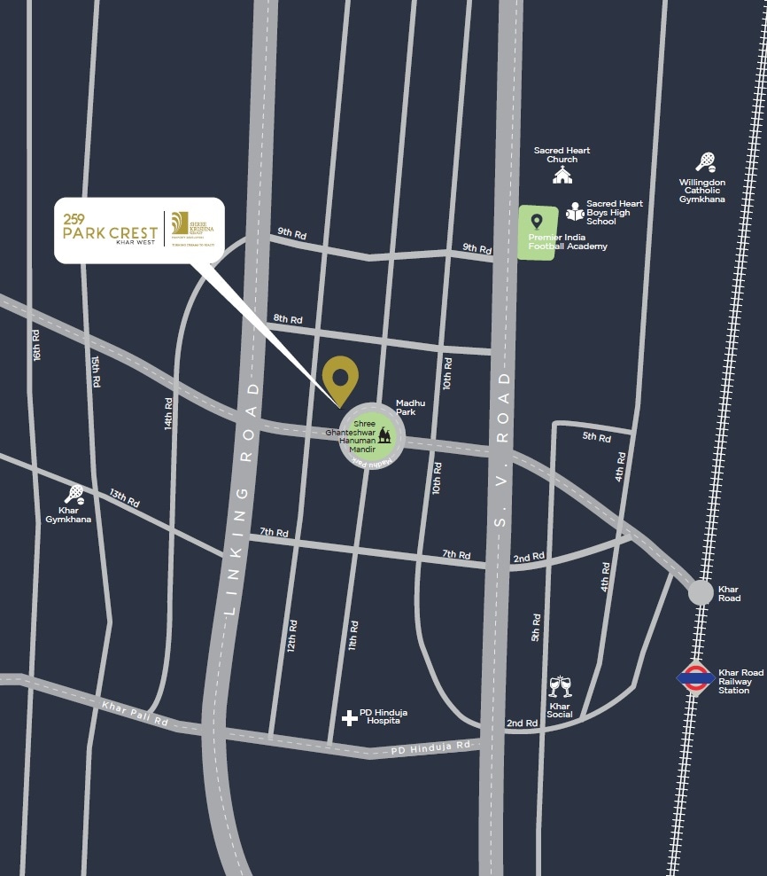 SKG 259 Park Crest Location Image