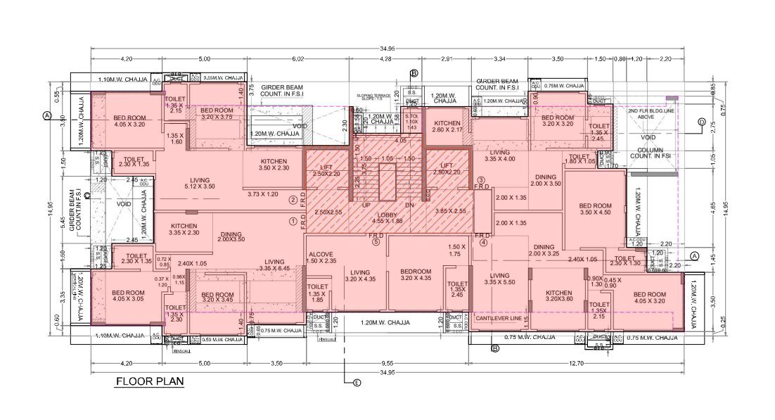 Sky Avenue Floor Plans
