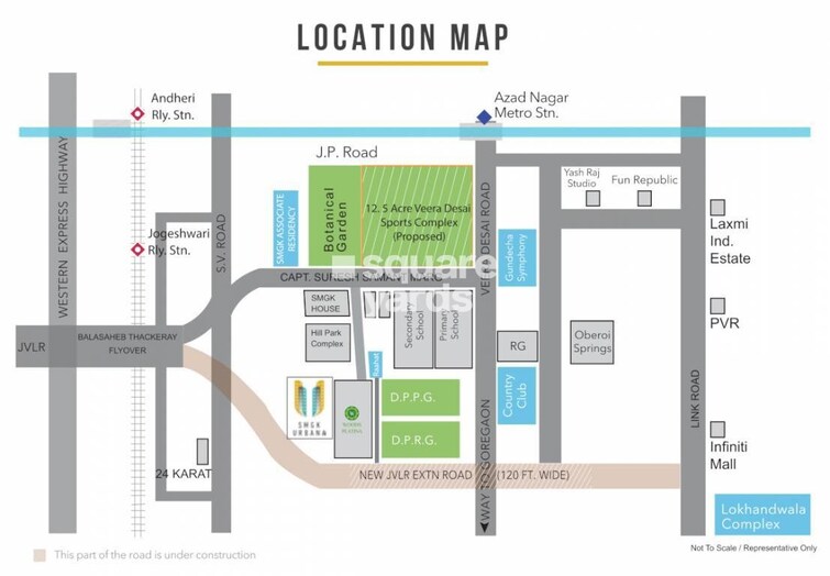 SMGK Urbana Heights Location Image