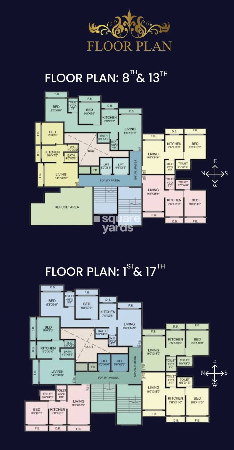 Smit Heights Floor Plans