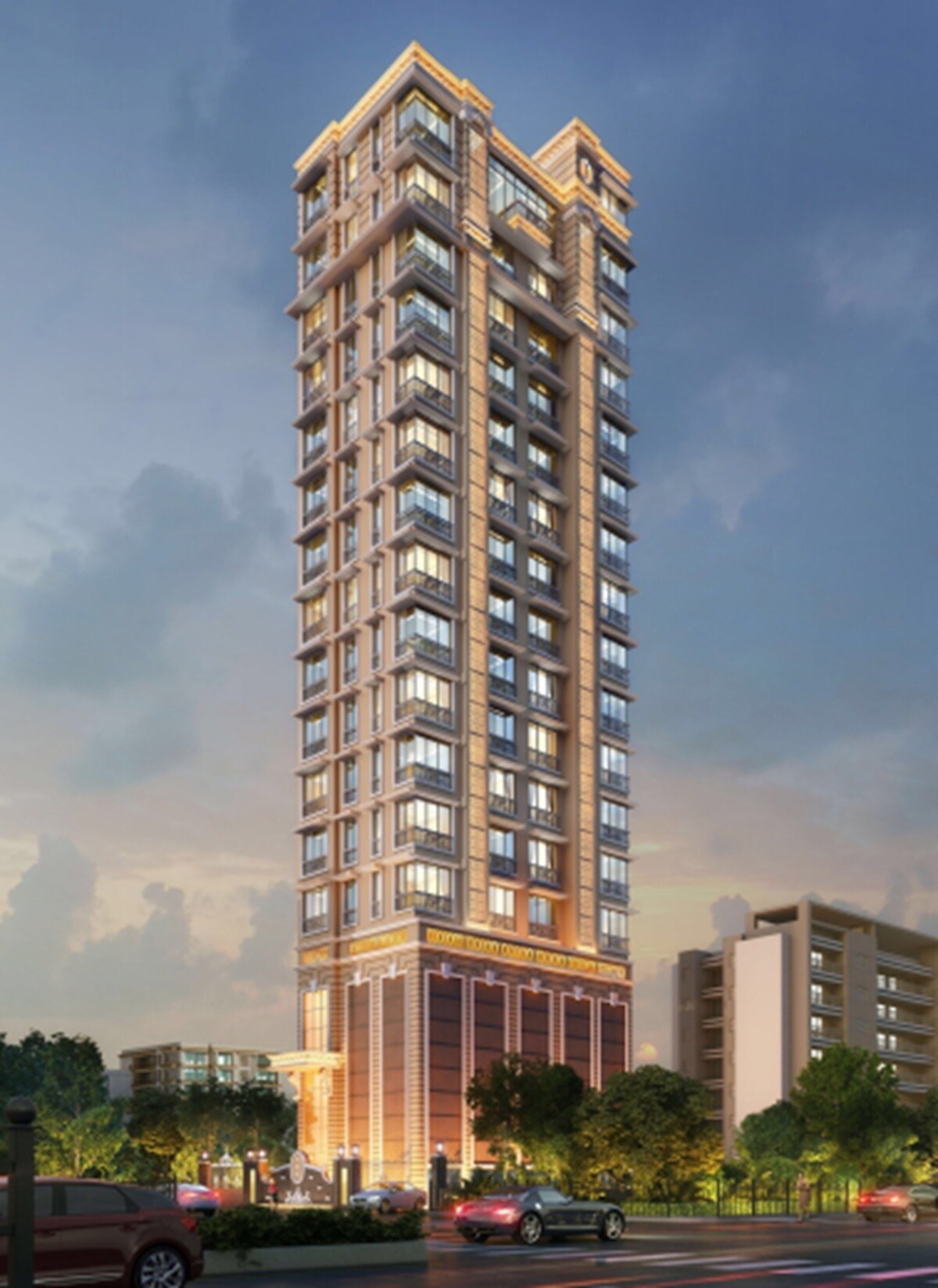 Sneha Ark Blue Waves Apartment Exteriors