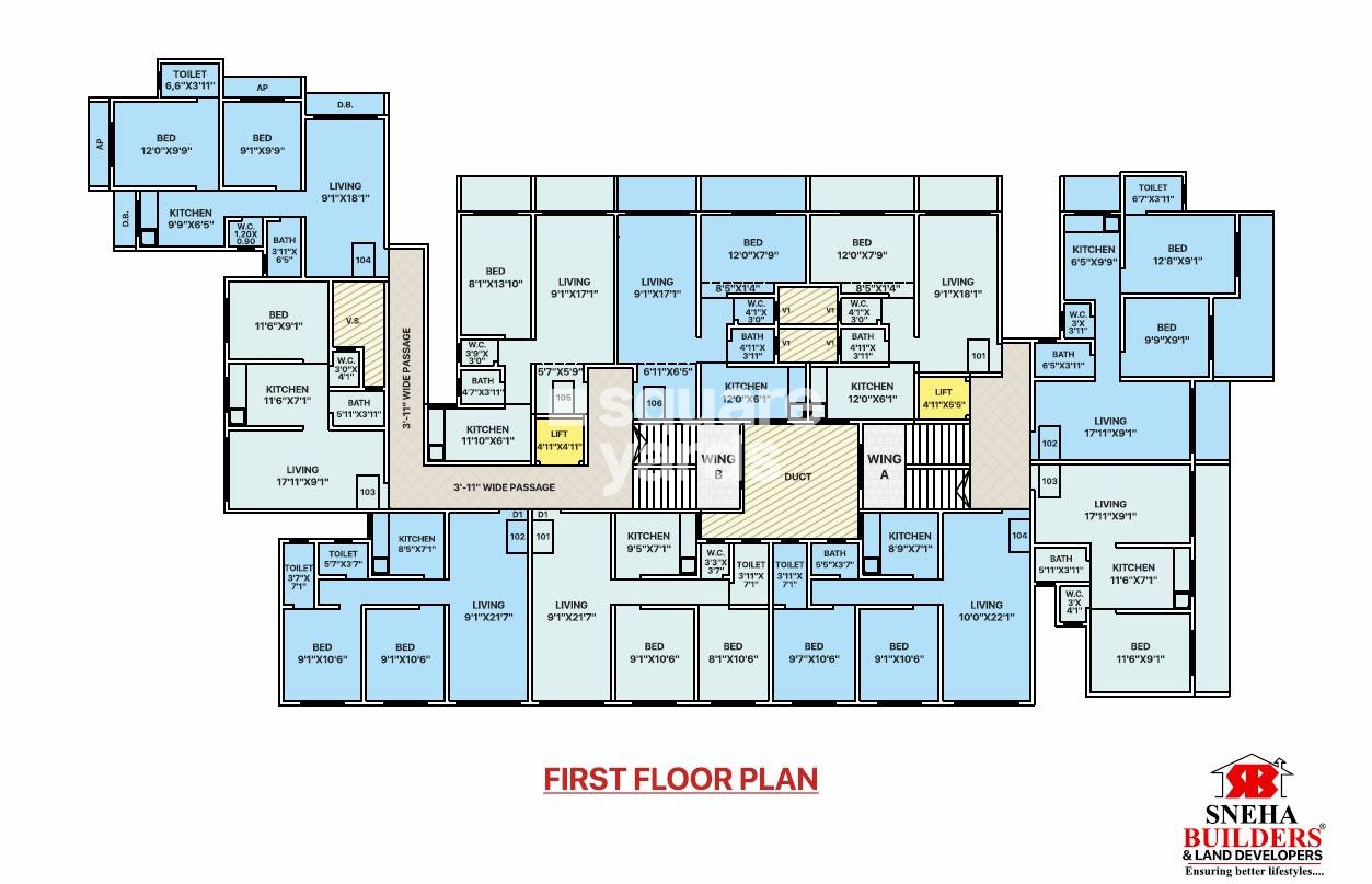 Sneha Umrale Kajal CHS Floor Plans