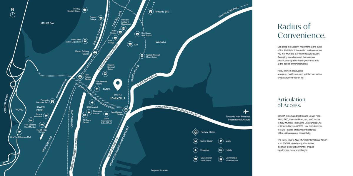 Sobha Inizio Location Image