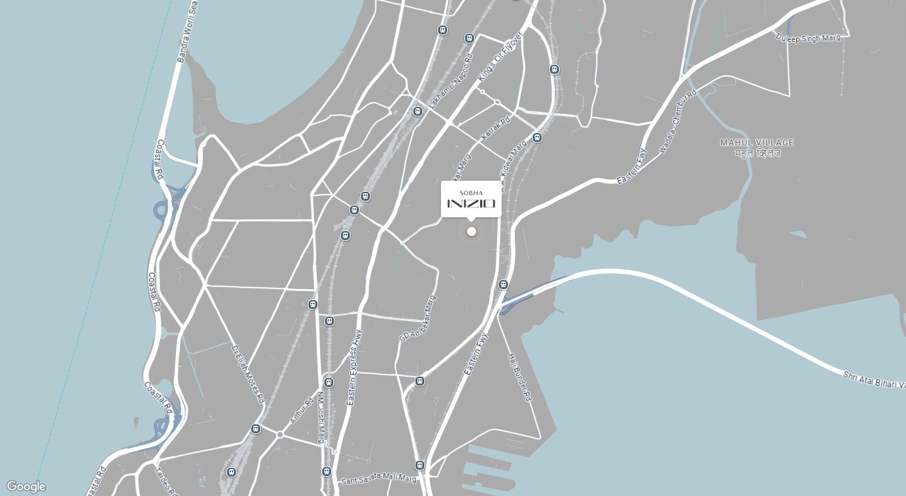Sobha Inizio Location Image