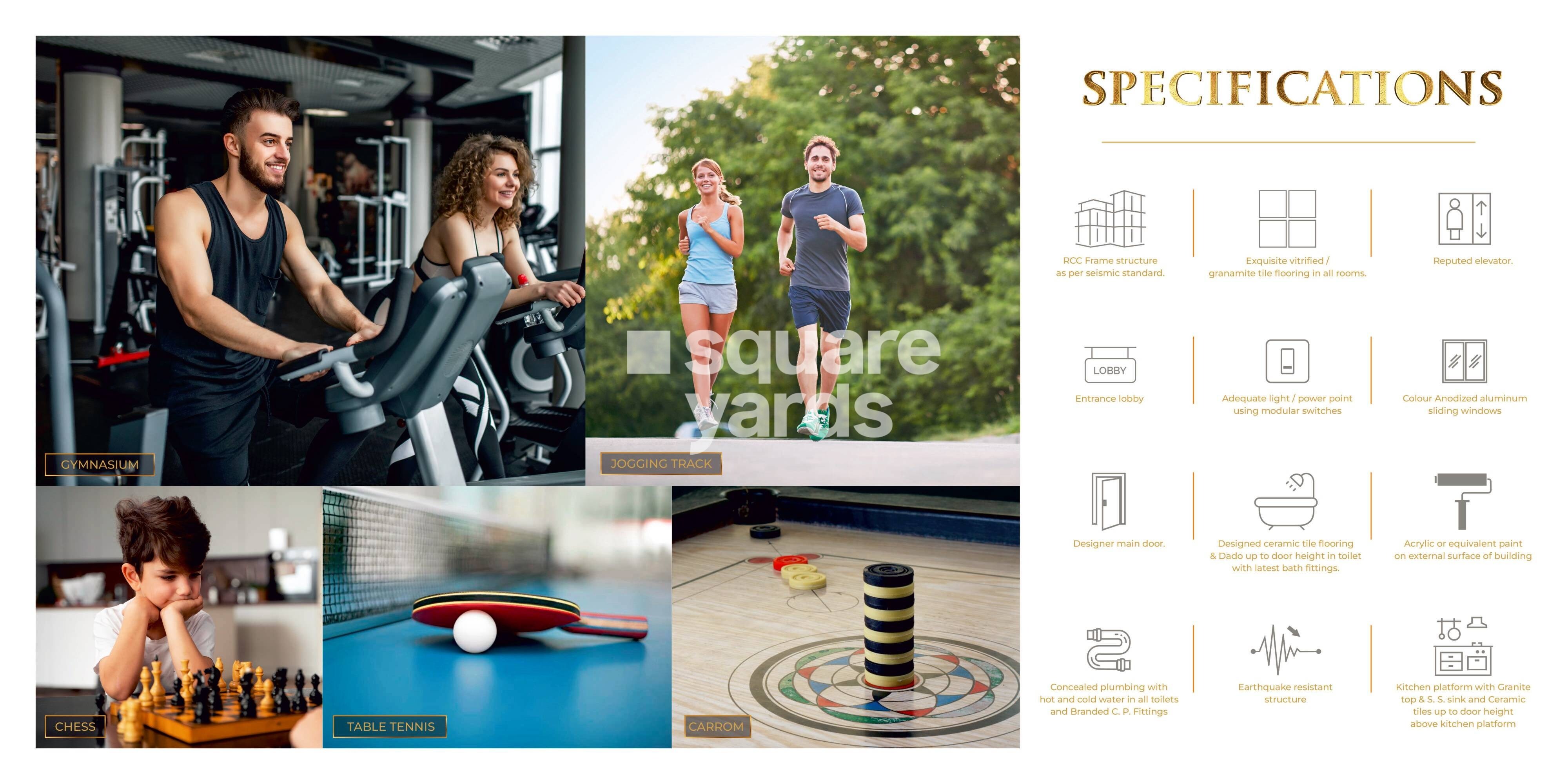 Somani 72 East Amenities-Features