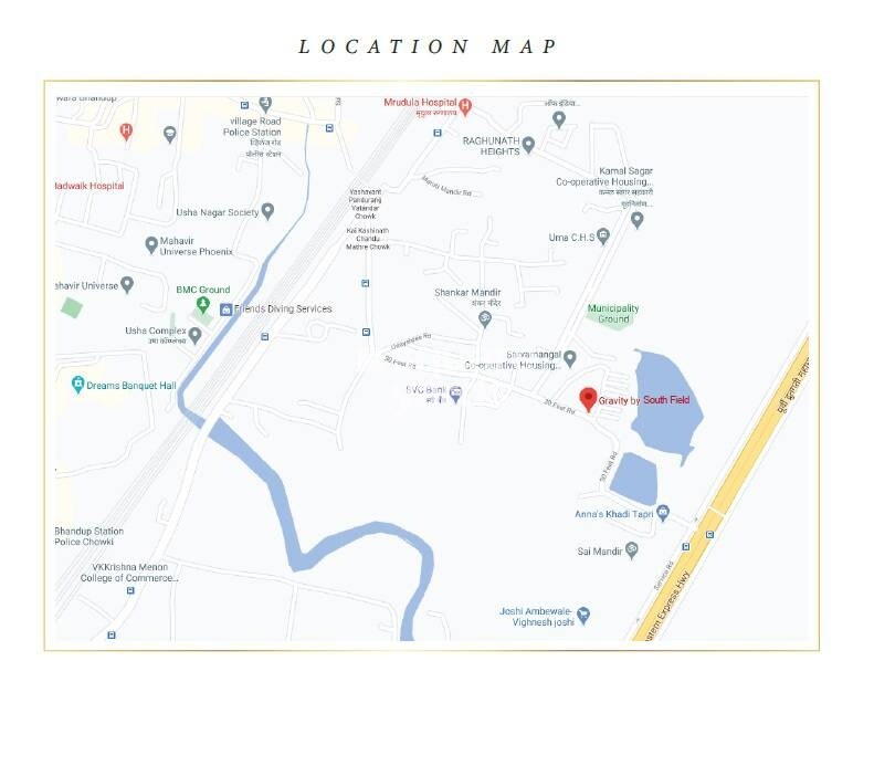 Southfield Gravity Location Image