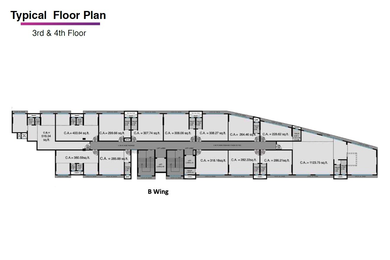 SP Jaihind Floor Plans