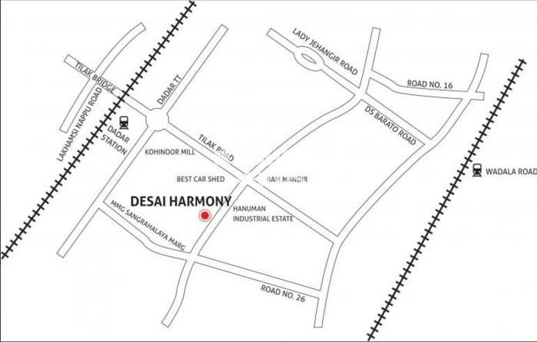 Spark Desai Harmony Location Image