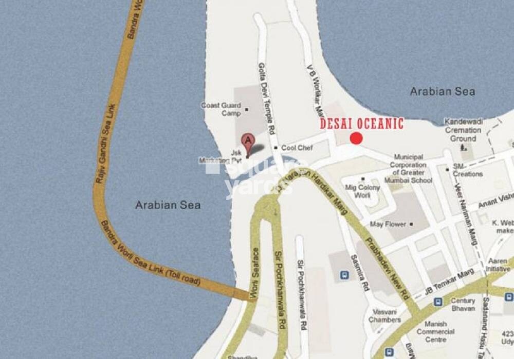 Spark Desai Oceanic Location Image