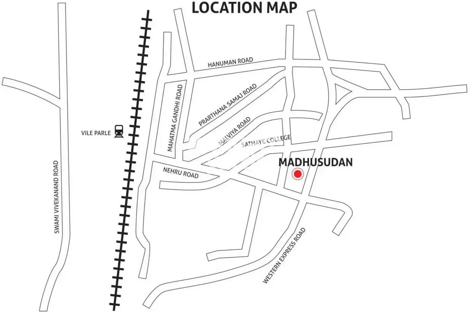 Spark Shree Madhusudan CHS Location Image