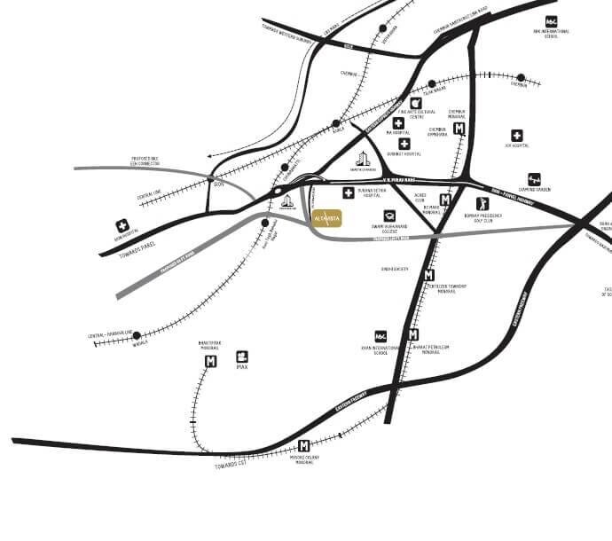 Spenta Alta Vista Location Image