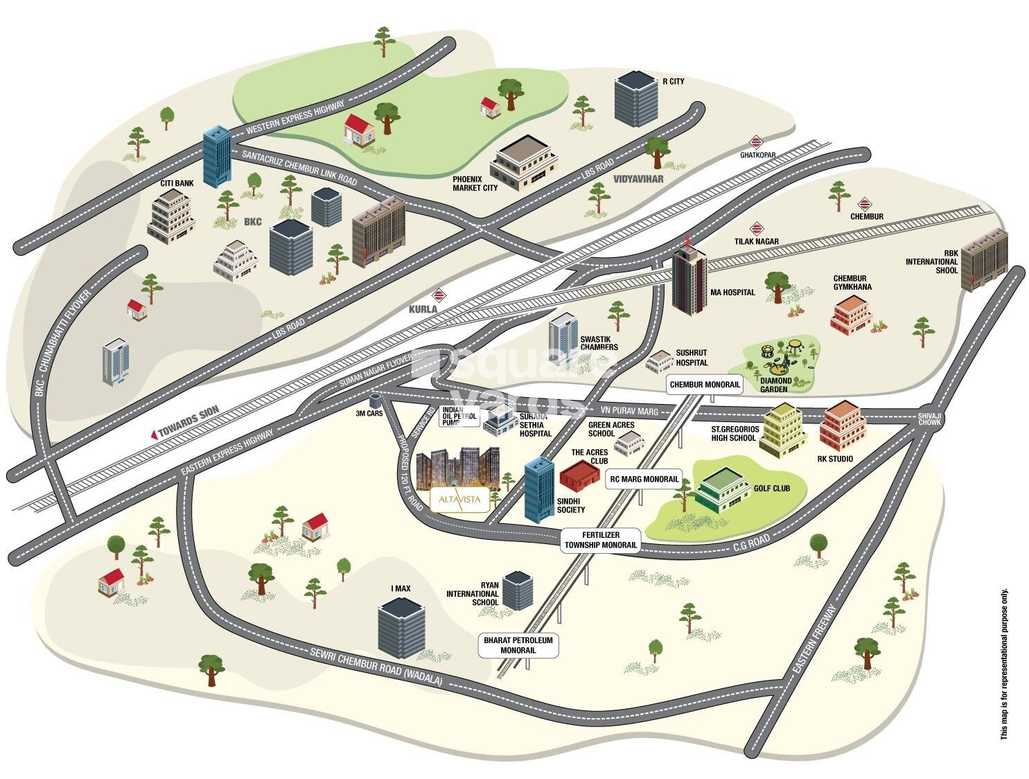 Spenta Alta Vista Phase 3 Location Image