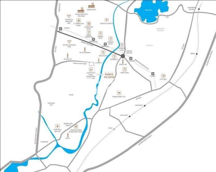 Spenta Palazzio Location Image