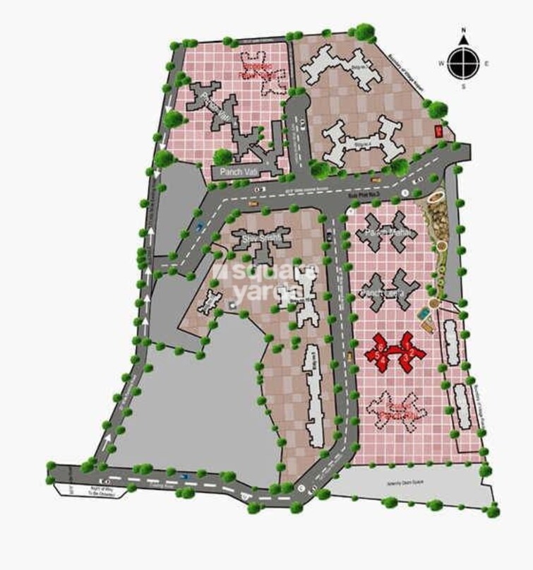 Srishti Panch Srishti Master Plan Image