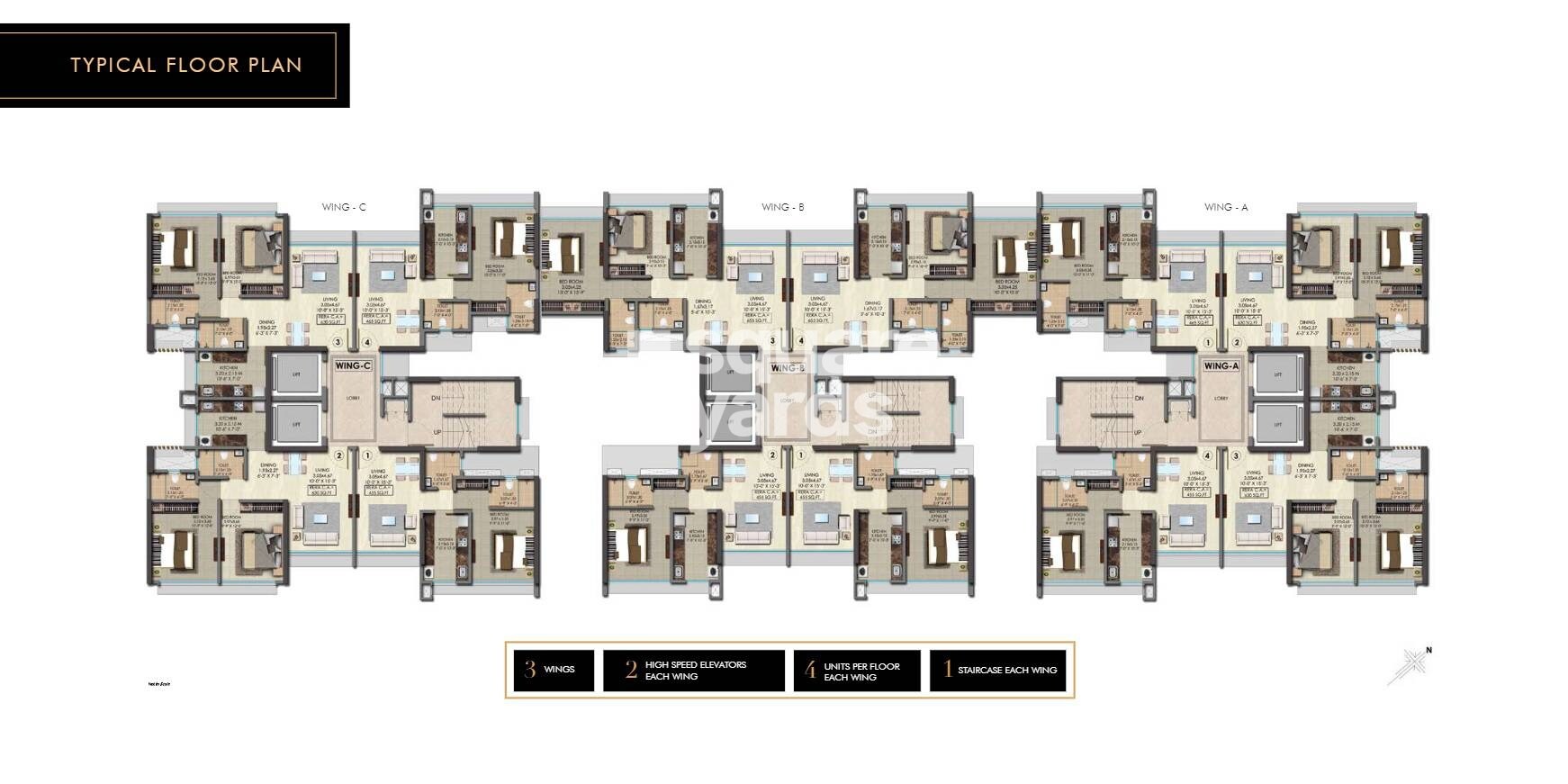 Srishti Pride Floor Plans