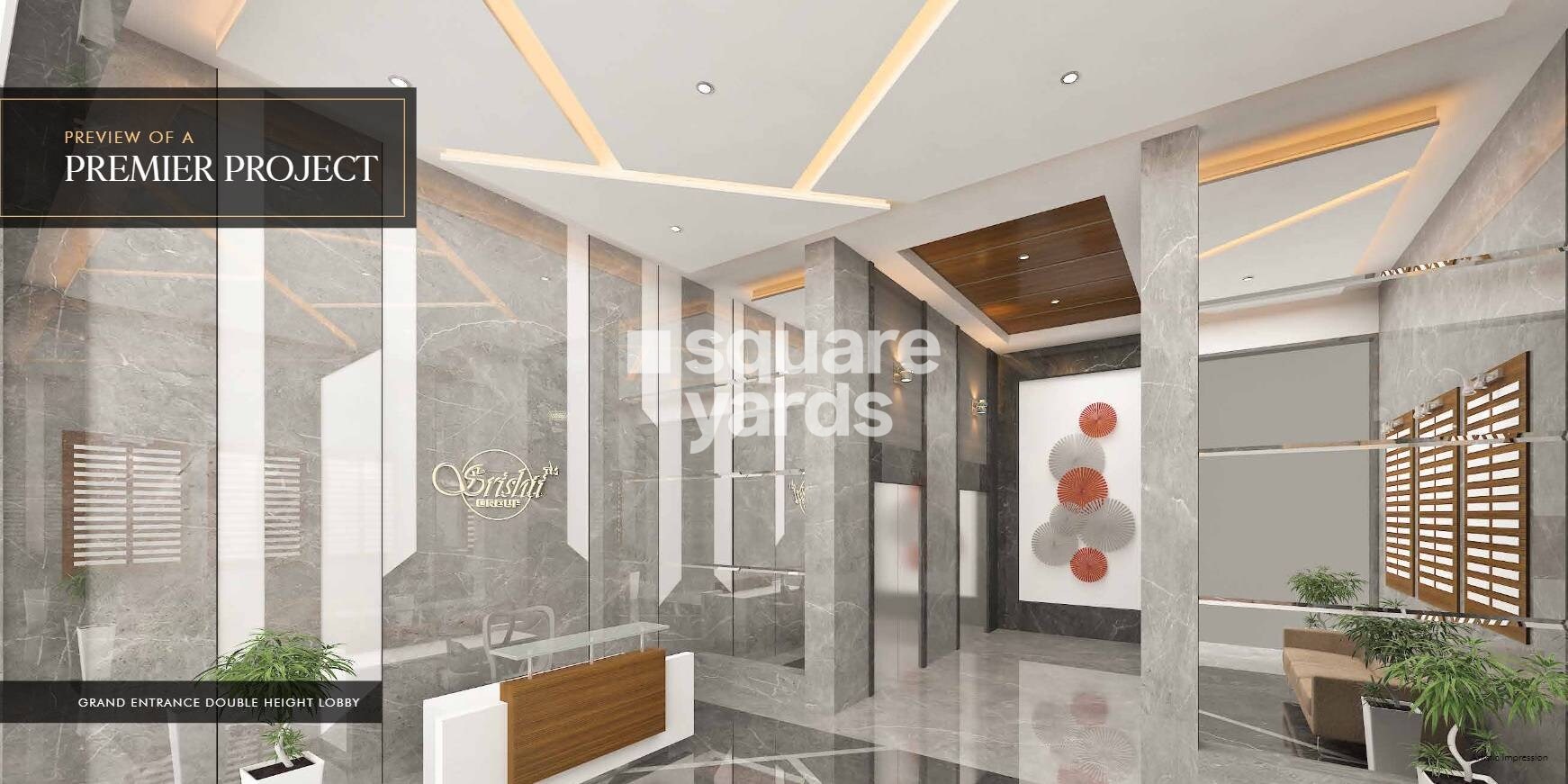 Srishti Pride Lift Lobby Image