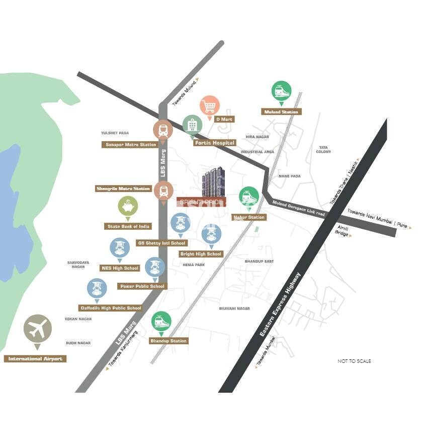 Srishti Pride Location Image